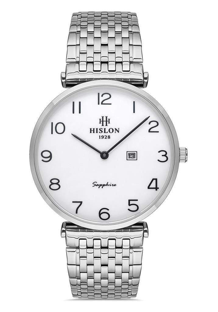 HISLON CL119S-01SS İNCE SLİM KLASİK RAKAMLI ERKEK KOL SAATİ