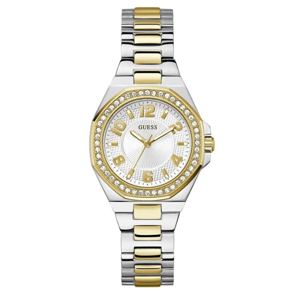 GUESS GUGW0877L5 ALTIN KAPLAMA TAŞLI KADIN KOL SAATİ