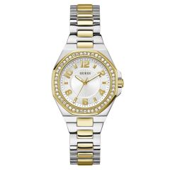 GUESS GUGW0877L5 ALTIN KAPLAMA TAŞLI KADIN KOL SAATİ