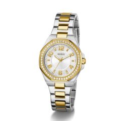 GUESS GUGW0877L5 ALTIN KAPLAMA TAŞLI KADIN KOL SAATİ