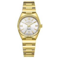 ROCHE MONTRE RML5001-06 SWISS MADE SAFİR CAM ALTIN KAPLAMA KADIN KOL SAATİ