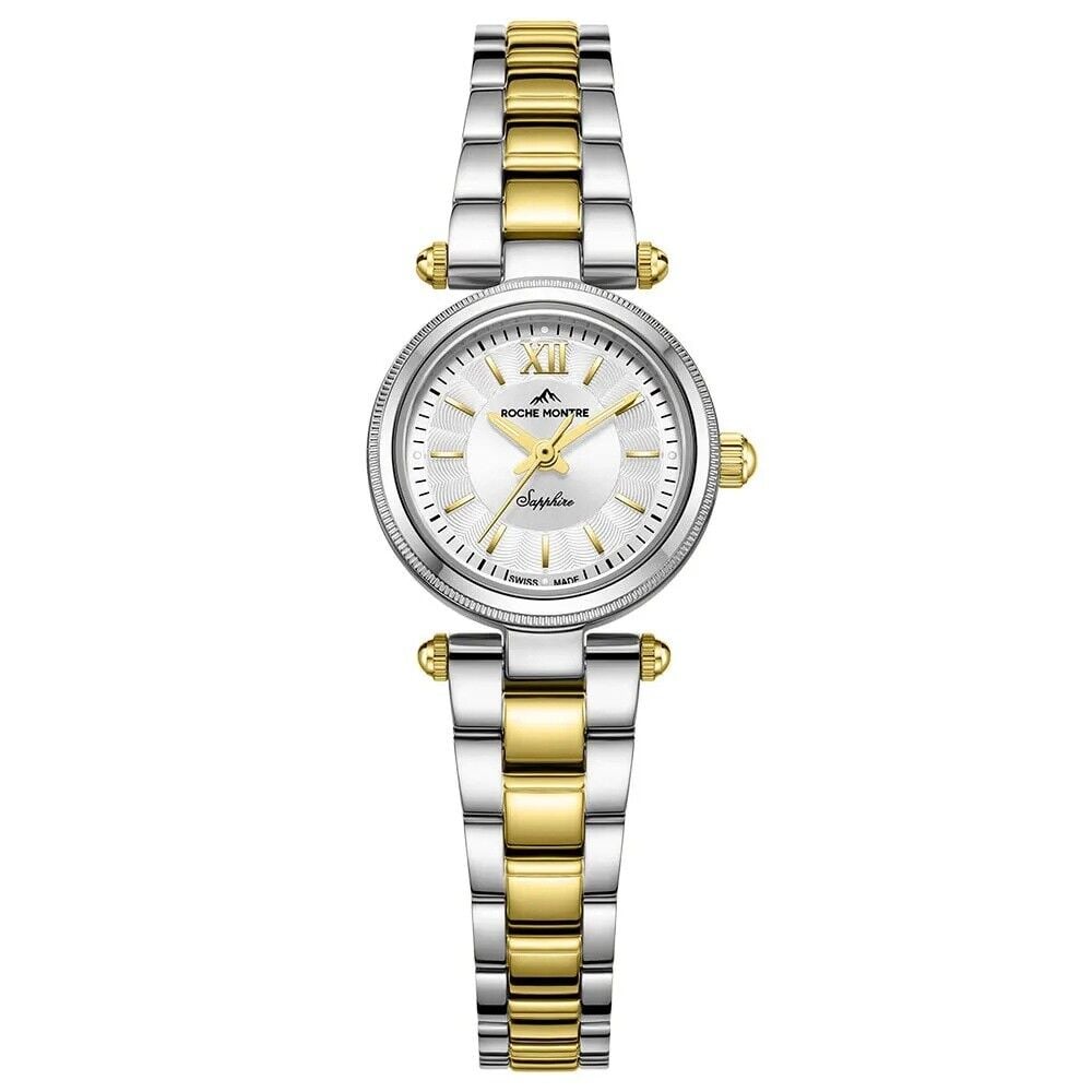 ROCHE MONTRE RML5006-05 SWISS MADE SAFİR CAM ALTIN KAPLAMA KADIN KOL SAATİ