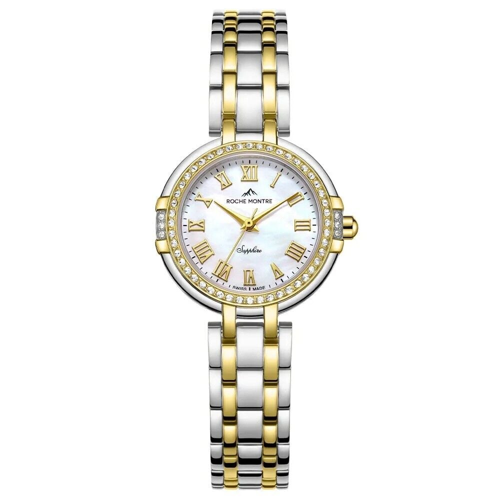 ROCHE MONTRE RML5002-03 SWISS MADE SAFİR CAM ALTIN KAPLAMA KADIN KOL SAATİ