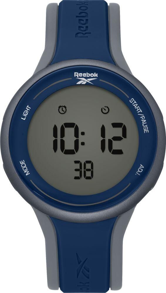 REEBOK RV-ELG-G9-PSIN-WN DİJİTAL MAVİ SİLİKON UNISEX KOL SAATİ