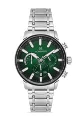 MOMENTUS SC381T-15SS YEŞİL KADRAN ÇELİK ERKEK KOL SAATİ