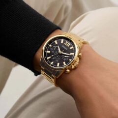GUESS GUGW0900G3 ALTIN KAPLAMA ERKEK KOL SAATİ