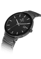 HISLON CL110B-04SS SERAMİK SAFİR CAM ERKEK KOL SAATİ