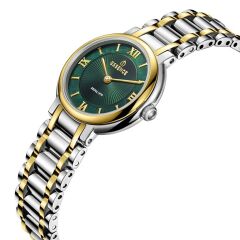 ESSENCE ES6957FE.270 ALTIN KAPLAMA YEŞİL KADRAN KADIN KOL SAATİ