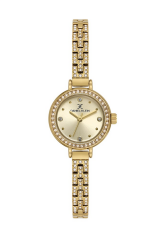 DANIEL KLEIN DK.13.10115-3 ALTIN KAPLAMA TAŞLI KADIN KOL SAATİ