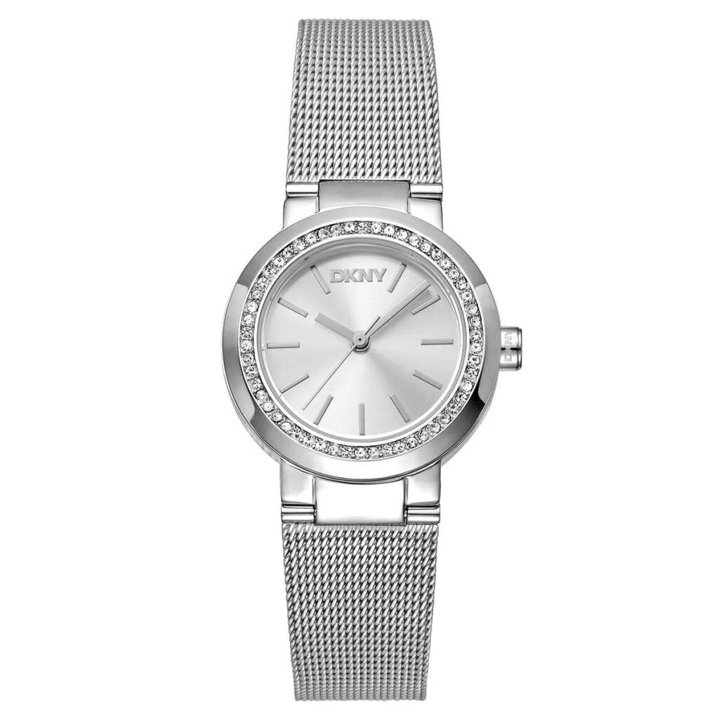 DKNY DK1L024M0015 HASIR KORDON TAŞLI KADIN KOL SAATİ