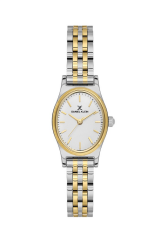 DANIEL KLEIN DK.1.14174-3 ALTIN KAPLAMA OVAL KADIN KOL SAATİ