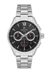 HISLON MS206S-04SS SAFİR CAM ÇELİK ERKEK KOL SAATİ