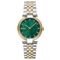 DKNY DK1L042M0075 ALTIN KAPLAMA YEŞİL KADRAN KADIN KOL SAATİ