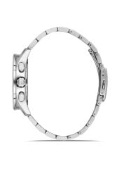 HISLON MS206S-11SS SAFİR CAM ÇELİK ERKEK KOL SAATİ