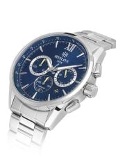 HISLON MS206S-11SS SAFİR CAM ÇELİK ERKEK KOL SAATİ