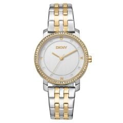DKNY DK1L065M0065 ALTIN KAPLAMA TAŞLI KADIN KOL SAATİ