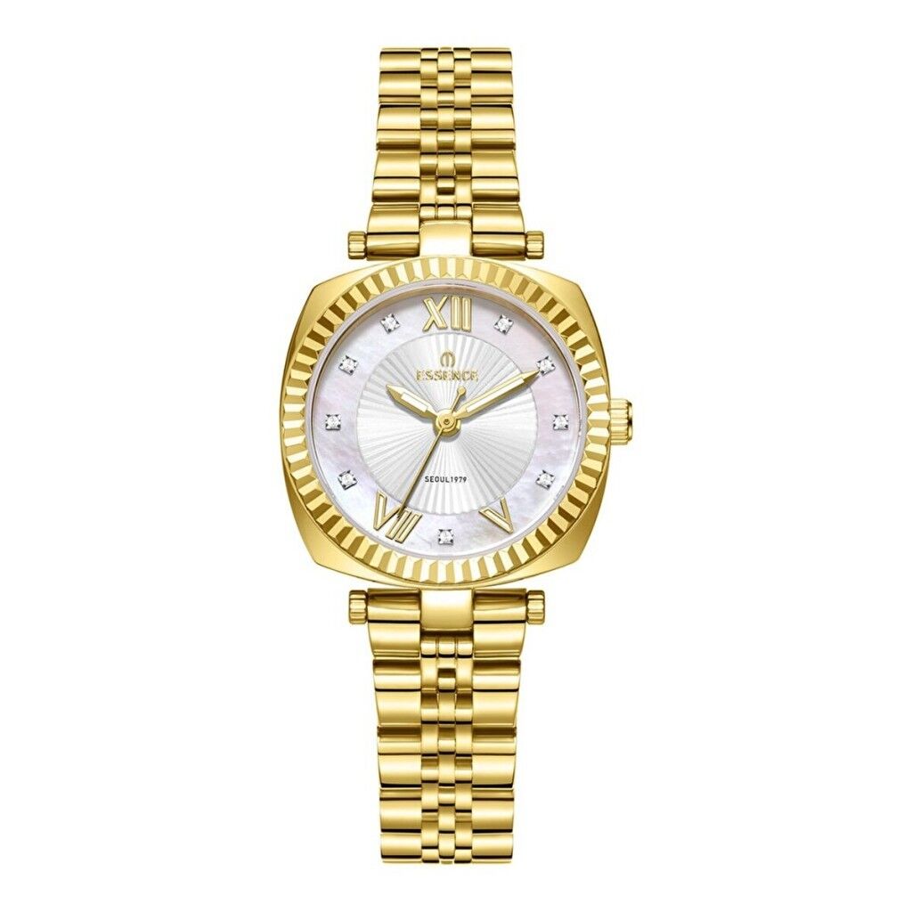 ESSENCE ES6954FE.120 ALTIN KAPLAMA KADIN KOL SAATİ