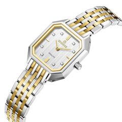 ESSENCE ES6955FE.230 ALTIN KAPLAMA KARE KADIN KOL SAATİ