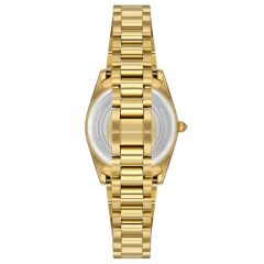 U.S. POLO ASSN. USPA2067-07 ALTIN KAPLAMA TAŞLI KADIN KOL SAATİ