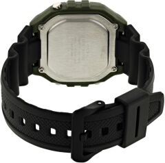 CASIO W-218H-3AVDF SİYAH SİLİKON KORDON DİJİTAL ERKEK KOL SAATİ