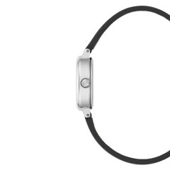 GUESS GUGW0925L1 SİYAH DERİ KORDON OVAL KADIN KOL SAATİ