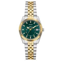 GUESS GUGW0936L3 ALTIN KAPLAMA YEŞİL KADRAN KADIN KOL SAATİ