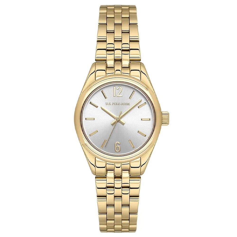 U.S. POLO ASSN. USPA2109-07 ALTIN KAPLAMA KADIN KOL SAATİ