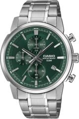 CASIO MTP-E510D-3AVDF YEŞİL KADRAN ÇELİK ERKEK KOL SAATİ