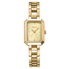 DKNY DK1L009M0065 ALTIN KAPLAMA DİKDÖRTGEN KADIN KOL SAATİ
