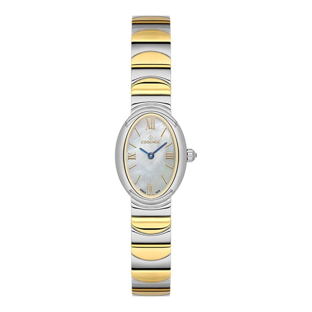 ESSENCE D1235.220 ALTIN KAPLAMA OVAL KADIN KOL SAATİ