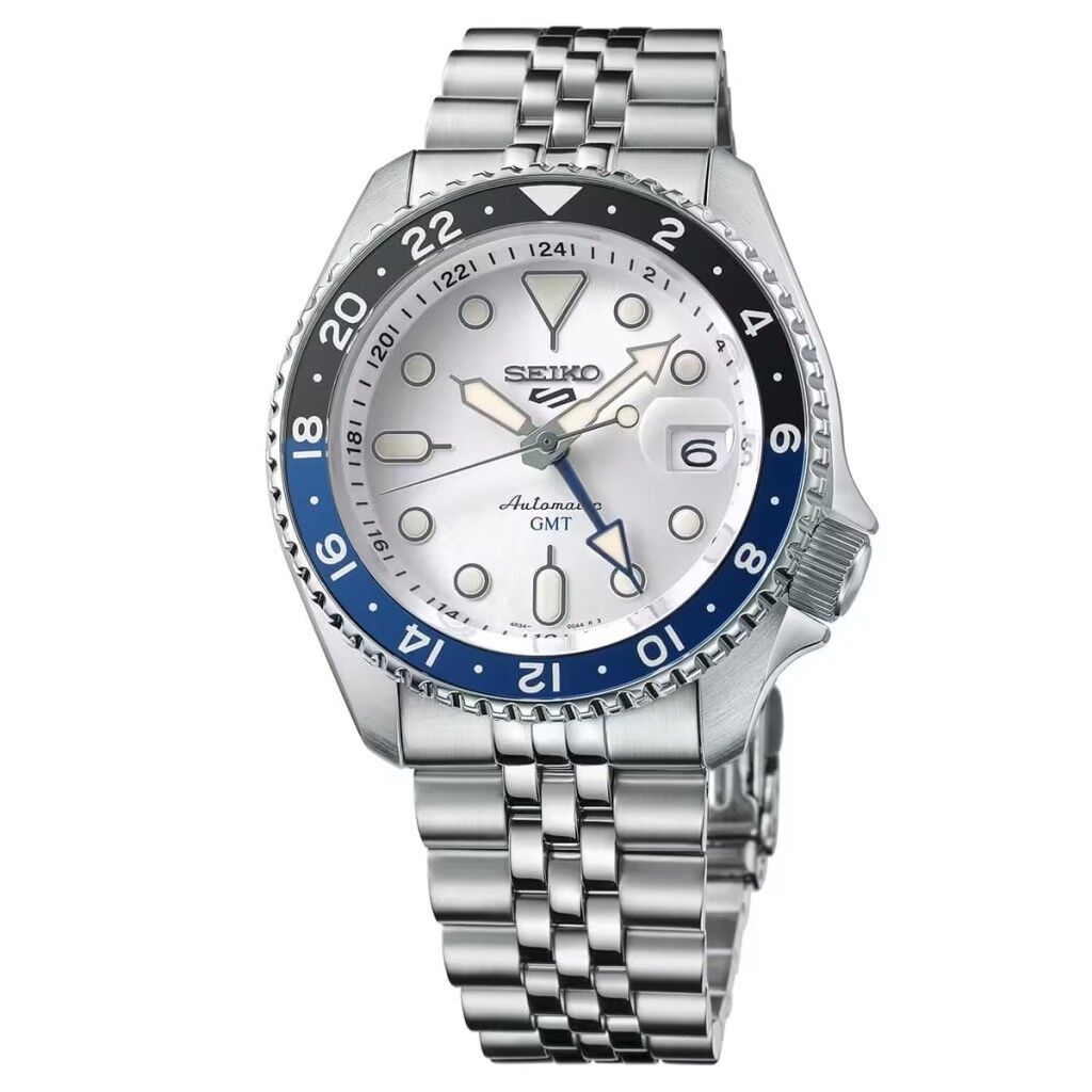 SEIKO 5 SPORTS GMT SSK033 PİLSİZ OTOMATİK SERAMİK BEZEL ÇELİK ERKEK KOL SAATİ