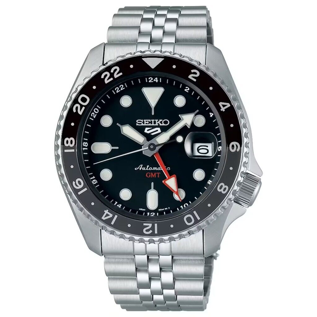 SEIKO 5 SPORTS GMT SSK001 PİLSİZ OTOMATİK SERAMİK BEZEL ÇELİK ERKEK KOL SAATİ