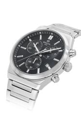 HISLON MS223S-04SS SAFİR CAM ÇELİK ERKEK KOL SAATİ