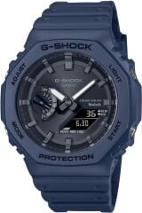 CASIO G-SHOCK GA-B2100-2ADR LACİVERT SİLİKON KORDON ANALOG/DİJİTAL PİLSİZ SOLAR ERKEK KOL SAATİ