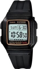 CASIO F-201WA-9ADF SİYAH SİLİKON KORDON DİJİTAL ERKEK KOL SAATİ