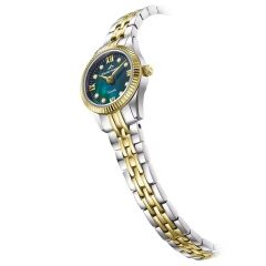 ROCHE MONTRE RML5018-03 SWISS MADE SAFİR CAM YEŞİL KADRAN ALTIN KAPLAMA KADIN KOL SAATİ