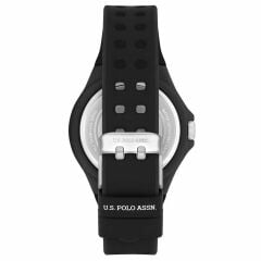 U.S. POLO ASSN. USPA2146-01 SİYAH SİLİKON KORDON UNISEX GENÇ KOL SAATİ