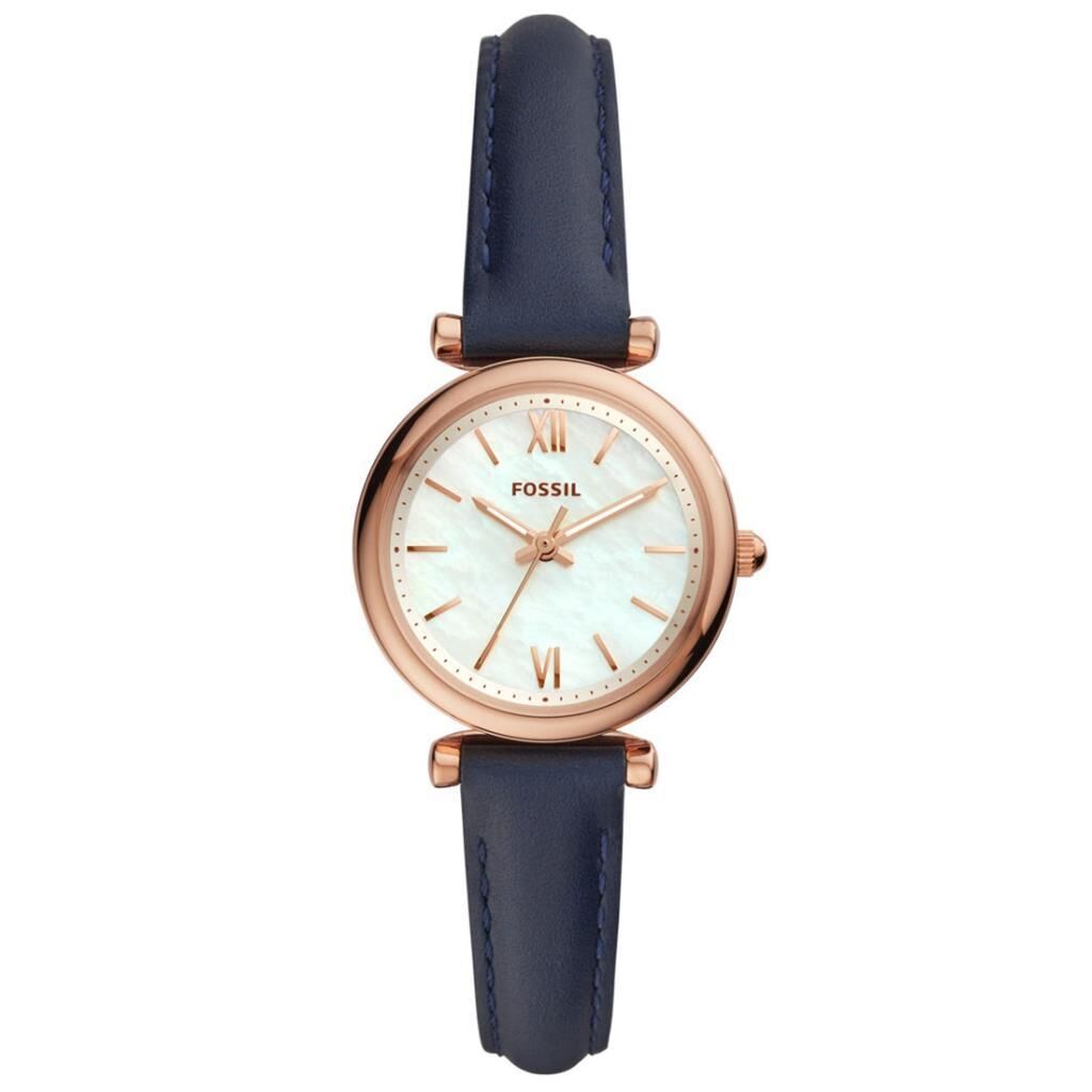 FOSSIL FES4502 LACİVERT DERİ KORDON BAYAN KOL SAATİ