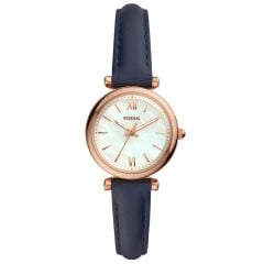 FOSSIL FES4502 LACİVERT DERİ KORDON BAYAN KOL SAATİ