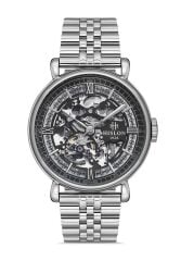 HISLON SD141S-16SB PİLSİZ OTOMATİK SAFİR CAM ÇELİK ERKEK KOL SAATİ