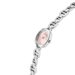 GUESS GUGW0982L1 PEMBE KADRAN ÇELİK OVAL KADIN KOL SAATİ