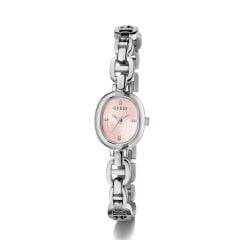 GUESS GUGW0982L1 PEMBE KADRAN ÇELİK OVAL KADIN KOL SAATİ