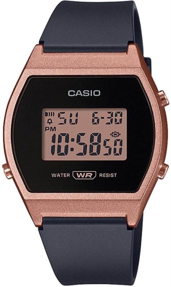 CASIO LW-204-1ADF SİYAH SİLİKON KORDON DİJİTAL UNISEX KOL SAATİ