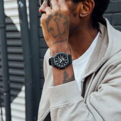 CASIO G-SHOCK GA-2100RL-1ADR SİYAH SİLİKON KORDON ANALOG/DİJİTAL ERKEK KOL SAATİ