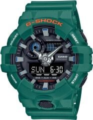 CASIO G-SHOCK GA-700SC-3ADR YEŞİL SİLİKON KORDON ANALOG/DİJİTAL ERKEK KOL SAATİ