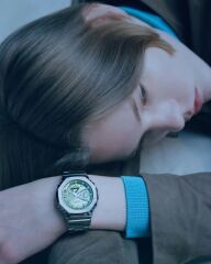 CASIO G-SHOCK GM-2110D-3ADR YEŞİL KADRAN ANALOG/DİJİTAL ÇELİK ERKEK KOL SAATİ