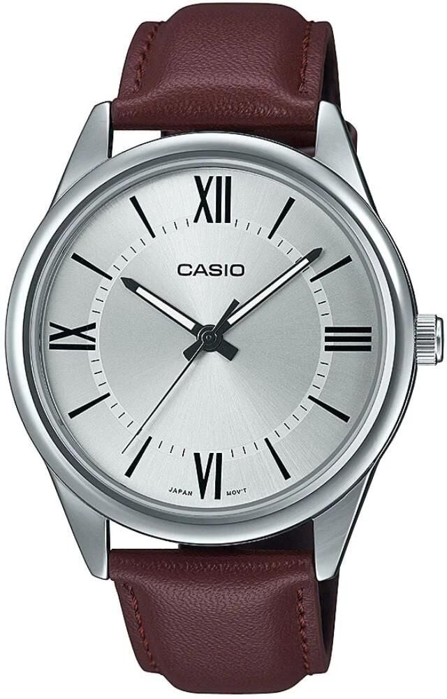 CASIO MTP-V005L-7B5UDF KAHVERENGİ DERİ KORDON ERKEK KOL SAATİ