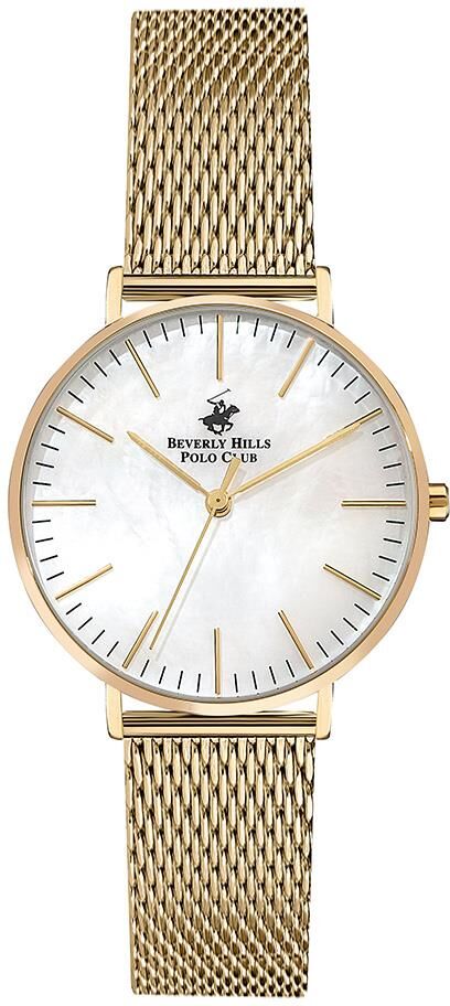 BEVERLY HILLS POLO CLUB BP3132C.120 ALTIN BAYAN KOL SAATİ