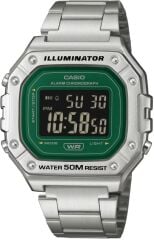 CASIO W-218HD-3AVDF METAL DİJİTAL ERKEK KOL SAATİ