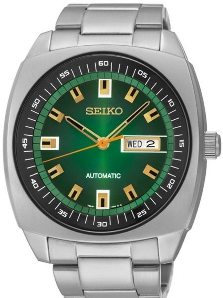 SEIKO RECRAFT SNKM97 PİLSİZ OTOMATİK YEŞİL KADRAN ÇELİK ERKEK KOL SAATİ